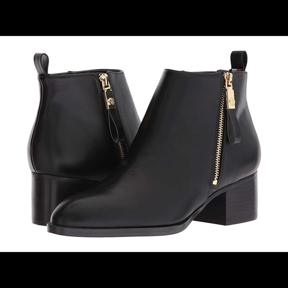 Brand new! Tommy Hilfiger Black Booties